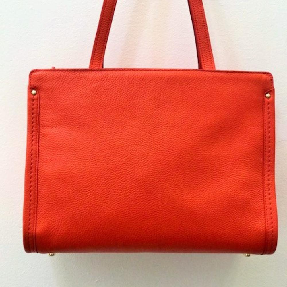 Coach Swagger Pebble Tote Satchel in Watermelon - Picture 2 of 3